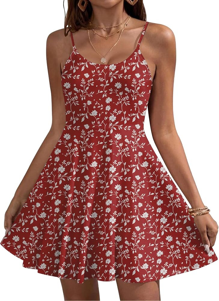 Red White Floral | Amazon (US)