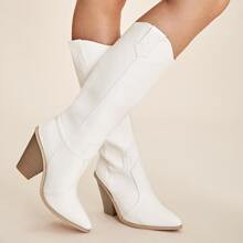 Mid Calf Western Boots | SHEIN