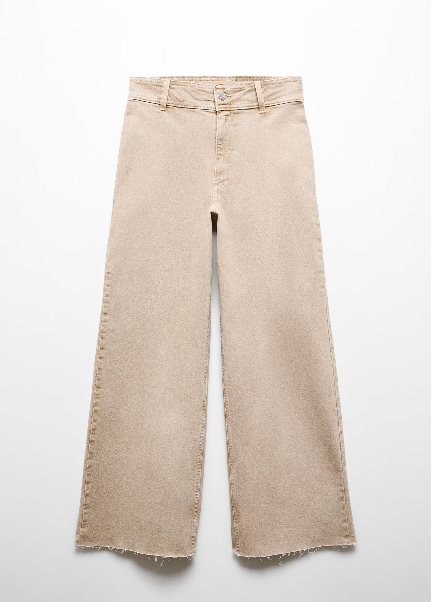 Jeans culotte high waist | MANGO (US)