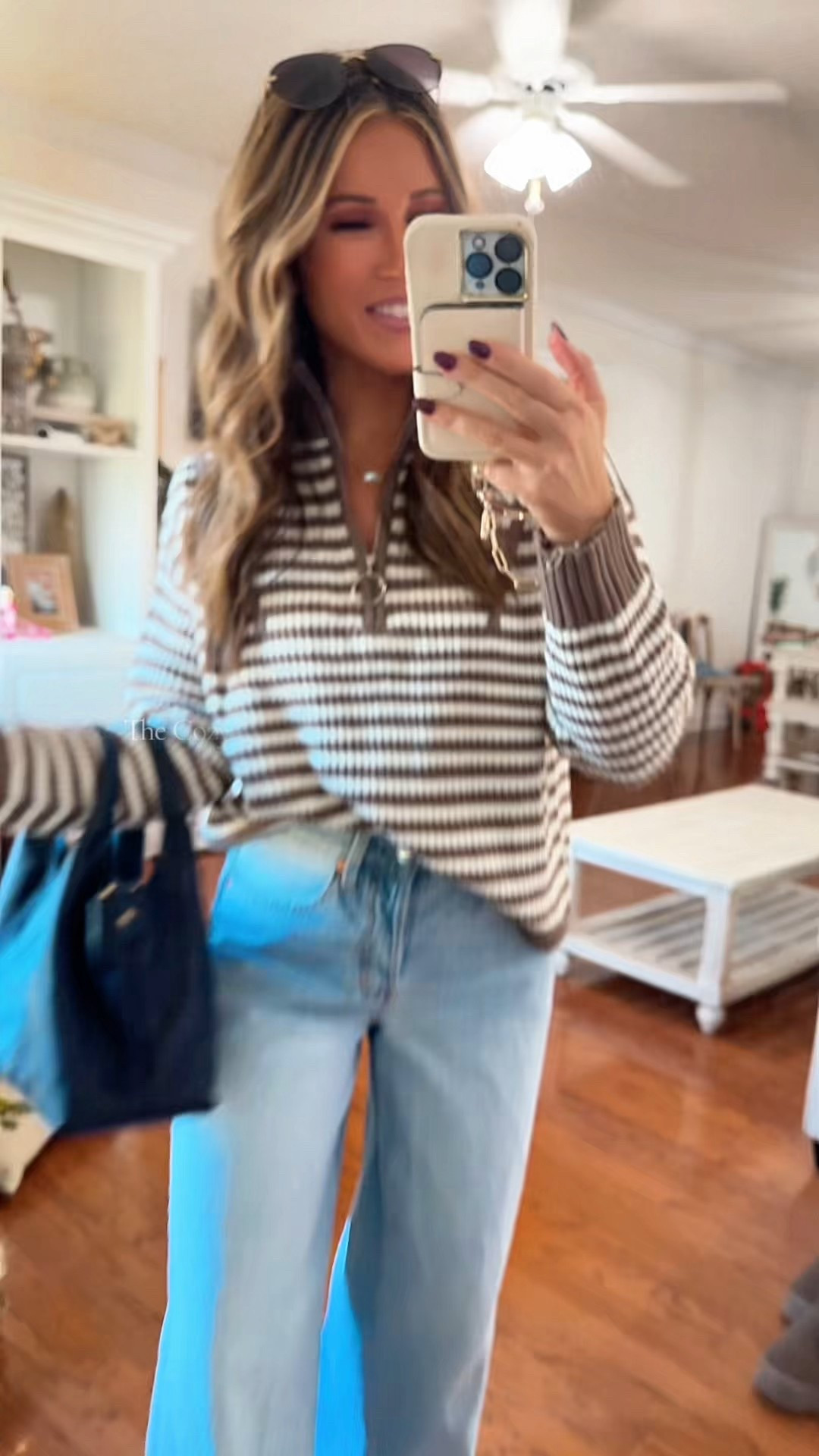 The Cozy Half-Zip Sweater Moms & Teens Are Living In

This striped half-zip sweater is one of those pieces you grab over and over again because it’s comfortable, flattering, and effortless. The relaxed fit + ribbed knit makes it perfect for busy mom life, school drop-off, errands, games, or casual weekends.

✨ Why it’s a favorite:
✔️ Cozy knit without feeling heavy
✔️ Half-zip neckline = adjustable comfort
✔️ Relaxed fit that still looks put-together
✔️ Easy to dress up or down
✔️ Works for moms and teens

It’s one of those throw-on-and-go sweaters that still looks styled.
Linked here so you can grab it before sizes go 💕

#HolidayHustle #TikTokShopHolidayHaul #TikTokShopCreatorPicks #FashionDeals #tiktokholidaycontest @Anrabess Fashion @AnrabessFashion 

#LTKmomlife #LTKGiftGuide #LTKootd