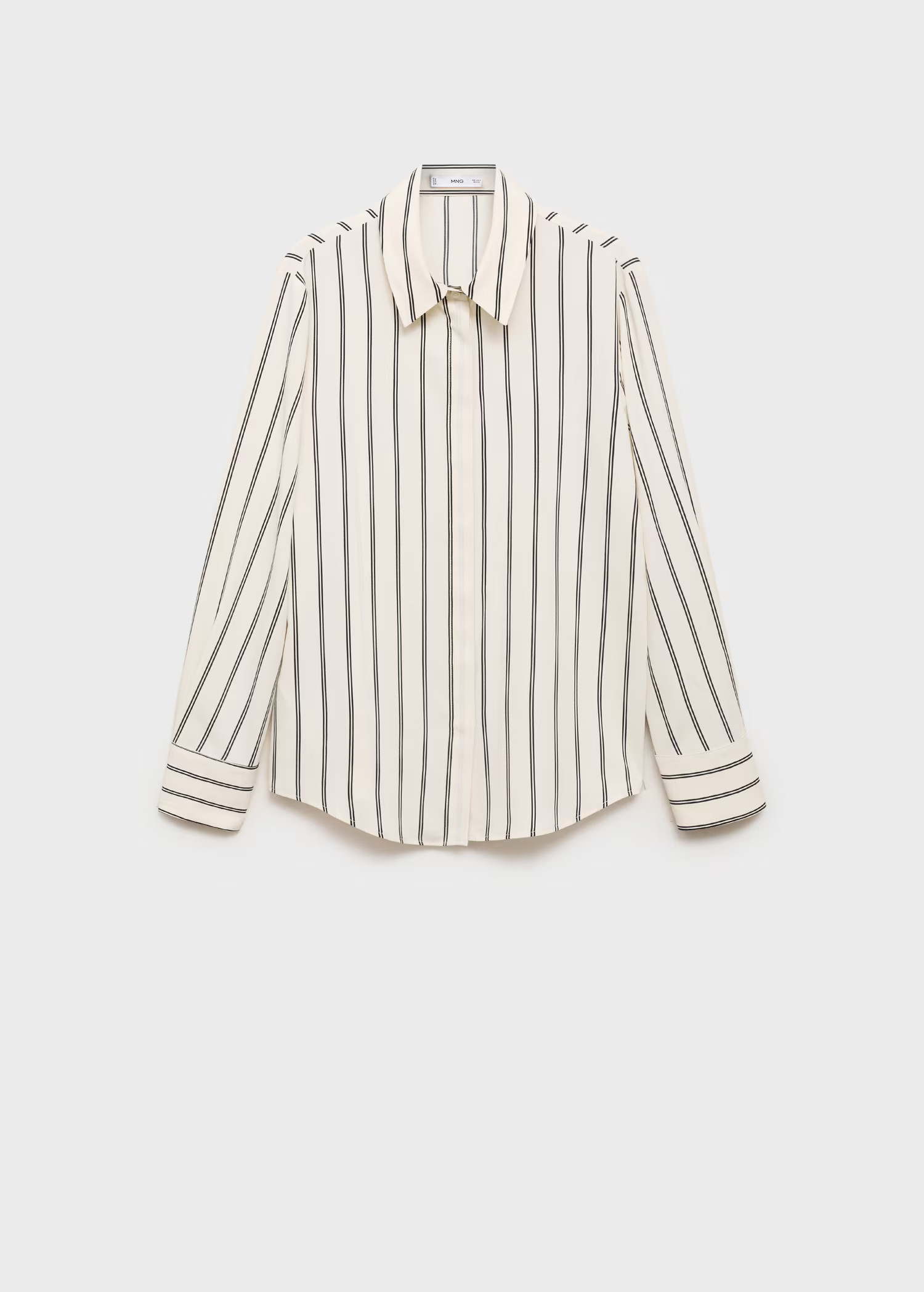 Long sleeve printed shirt - Women | MANGO United Kingdom | MANGO (UK)