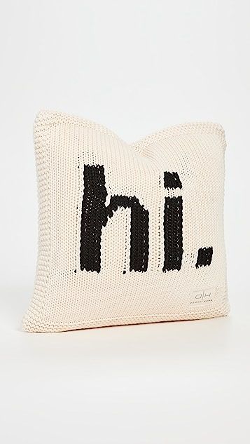 Hi. Pillow | Shopbop