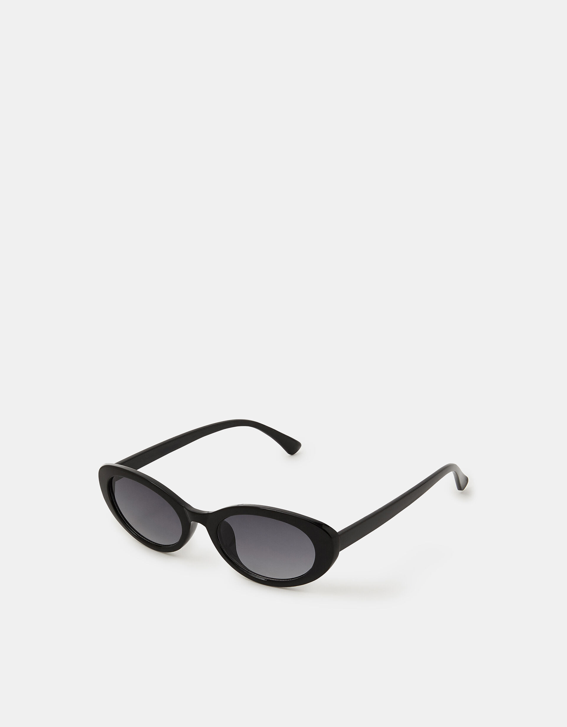 Resin Oval Sunglasses Black | Accessorize (Global)