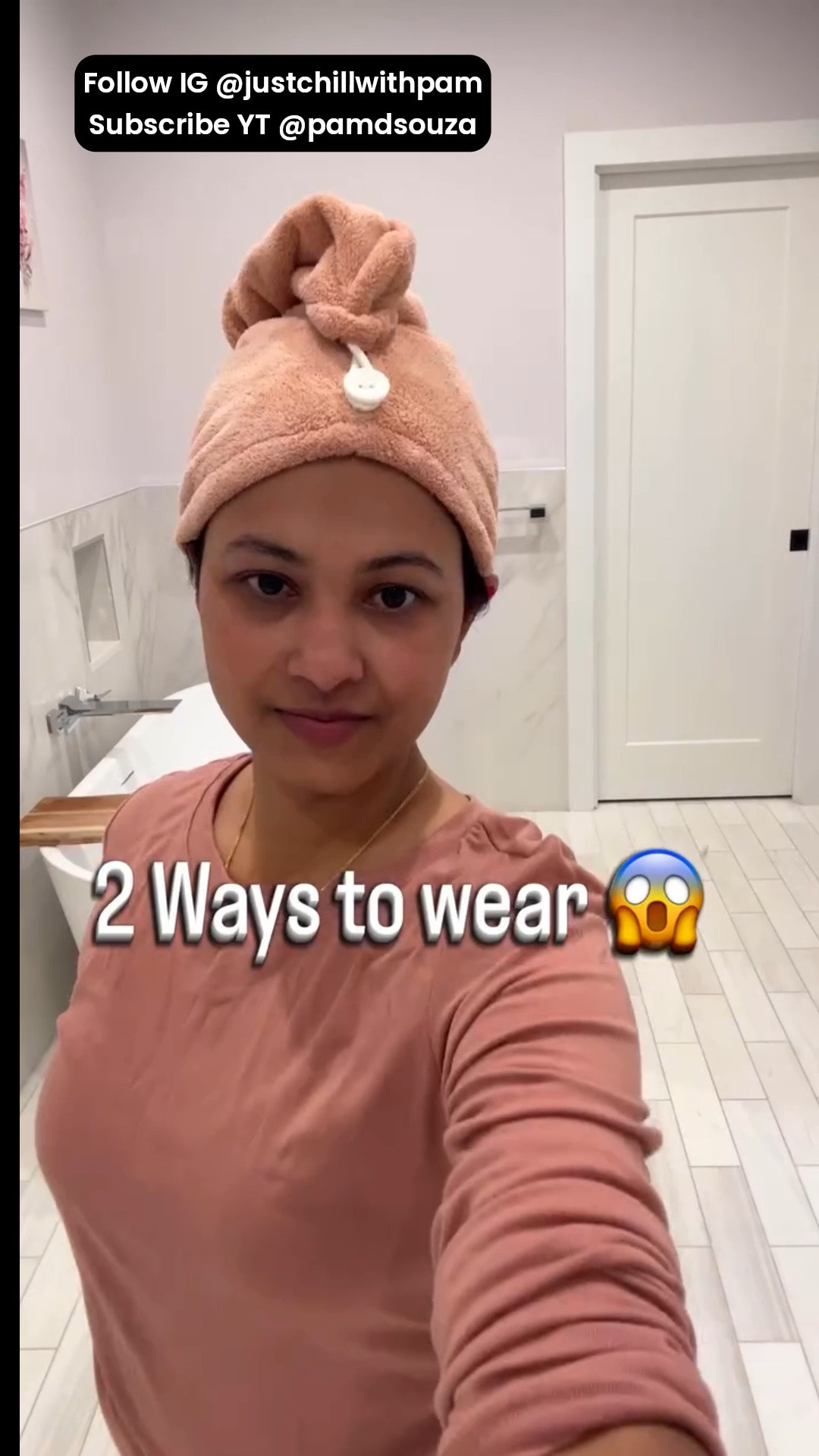 2 ways to use Microfiber Towel - Follow to support :)

@amazon - https://bit.ly/4cZOQGK
@mykitsch pink - https://bit.ly/4zBvf9s

#haircare #haircaretips #beautyhacks #womenover45 #womensupportwomen