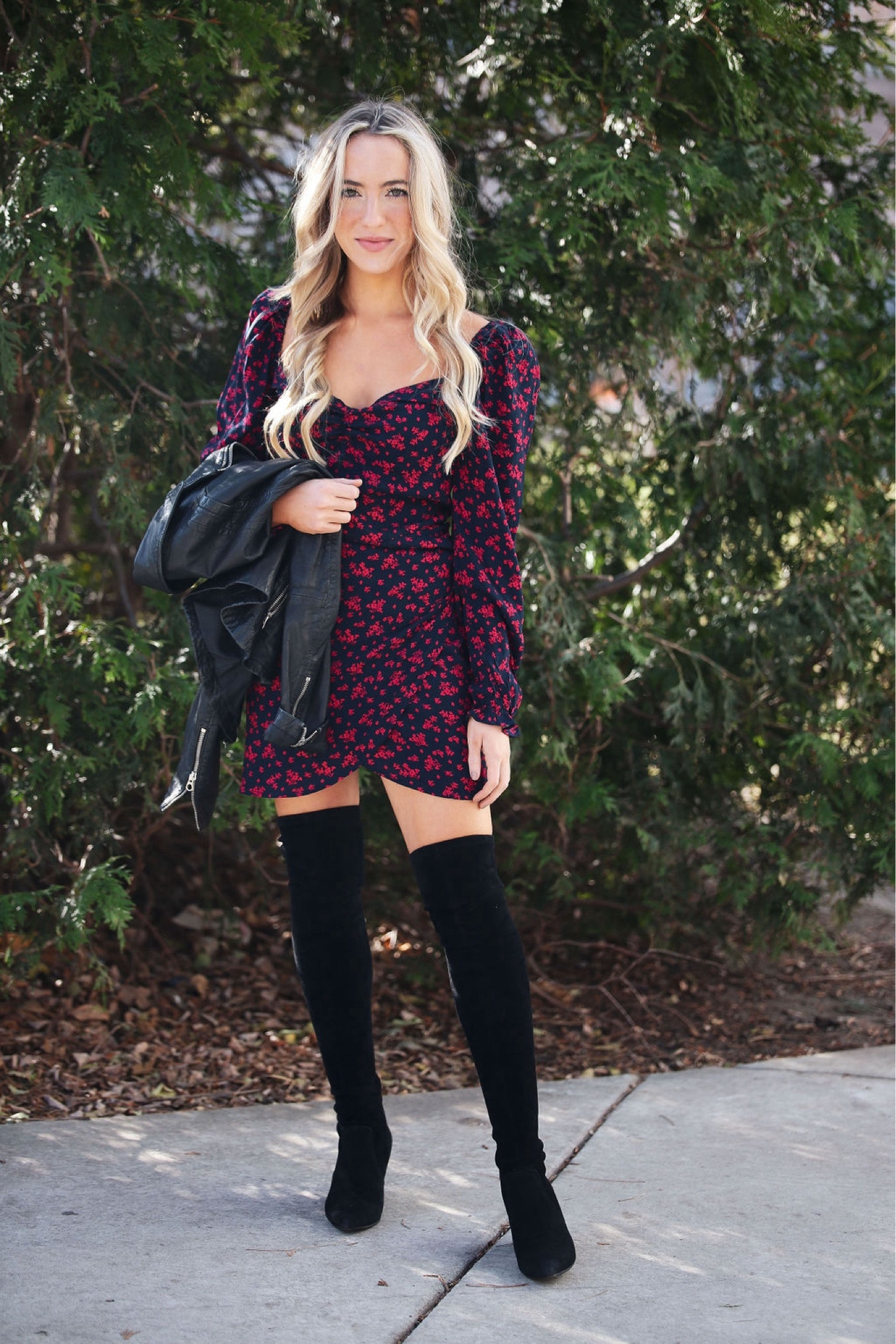 rounded up  Valentine’s Day Outfit Inspo pieces- Valentine’s Day Dresses

Madewell jacket, black boots, wrap dress, Nordstrom dress, over the knee boots, leather jacket, red dress, long sleeve mini dresss, Nordstrom outfit, fashion #LTKstyletip #LTKparties

#LTKShoeCrush #LTKSeasonal #LTKParties
