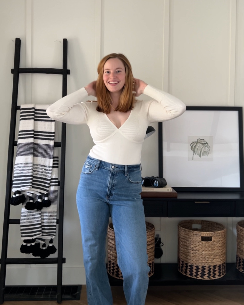 This bodysuit is so flattering and on major sale! Grab it before it’s gone during the LTK Spring Sale happening with Abercrombie 

#LTKfindsunder50 #LTKsalealert #LTKSpringSale