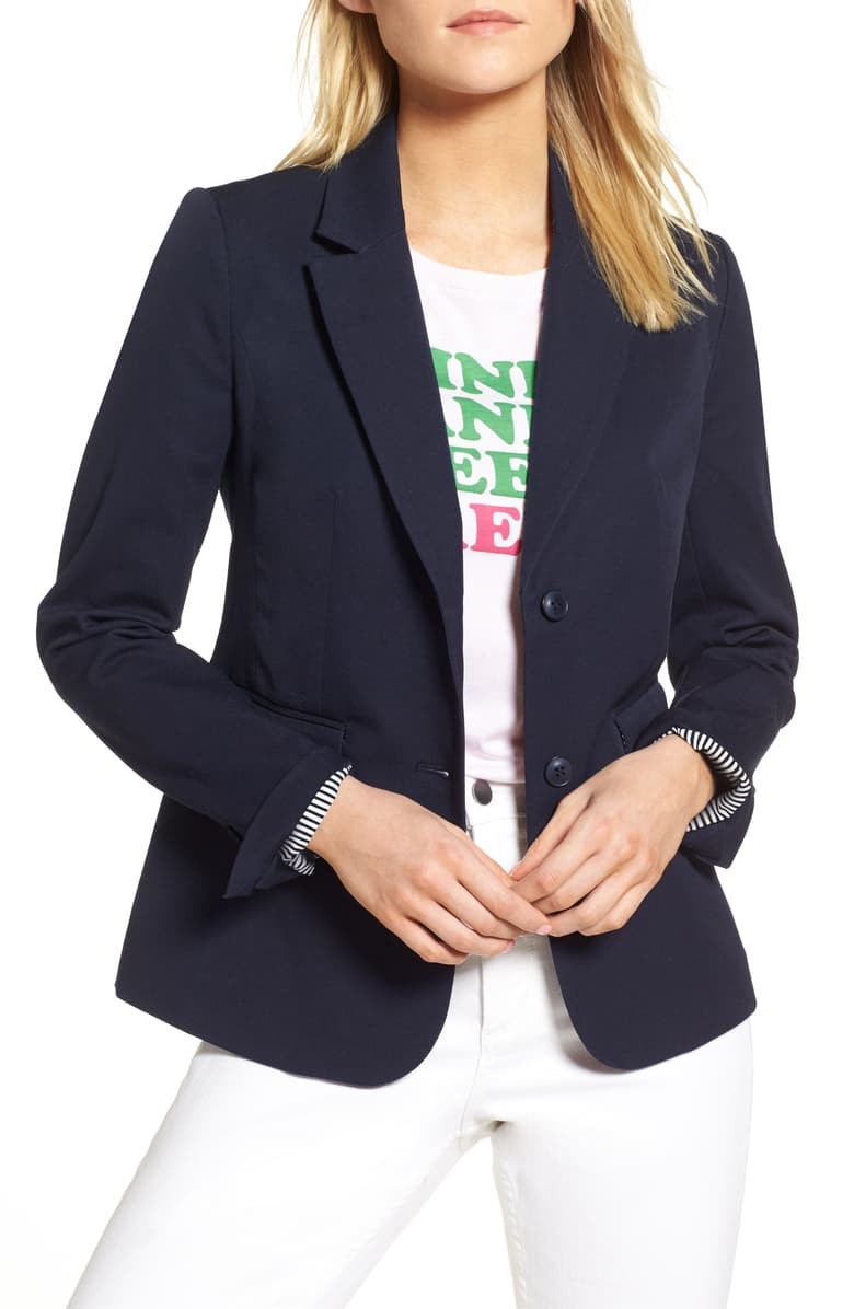 Stretch Cotton Twill Blazer | Nordstrom