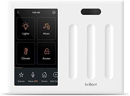 Amazon.com: Brilliant Smart Home Control (4-Switch Panel) — Alexa Built-In & Compatible with Ri... | Amazon (US)