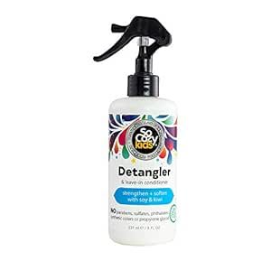 So Cozy Detangler & Leave In Conditioner Spray (8 Fl Oz) Hair Detangler Spray for Kids, Paraben-F... | Amazon (US)