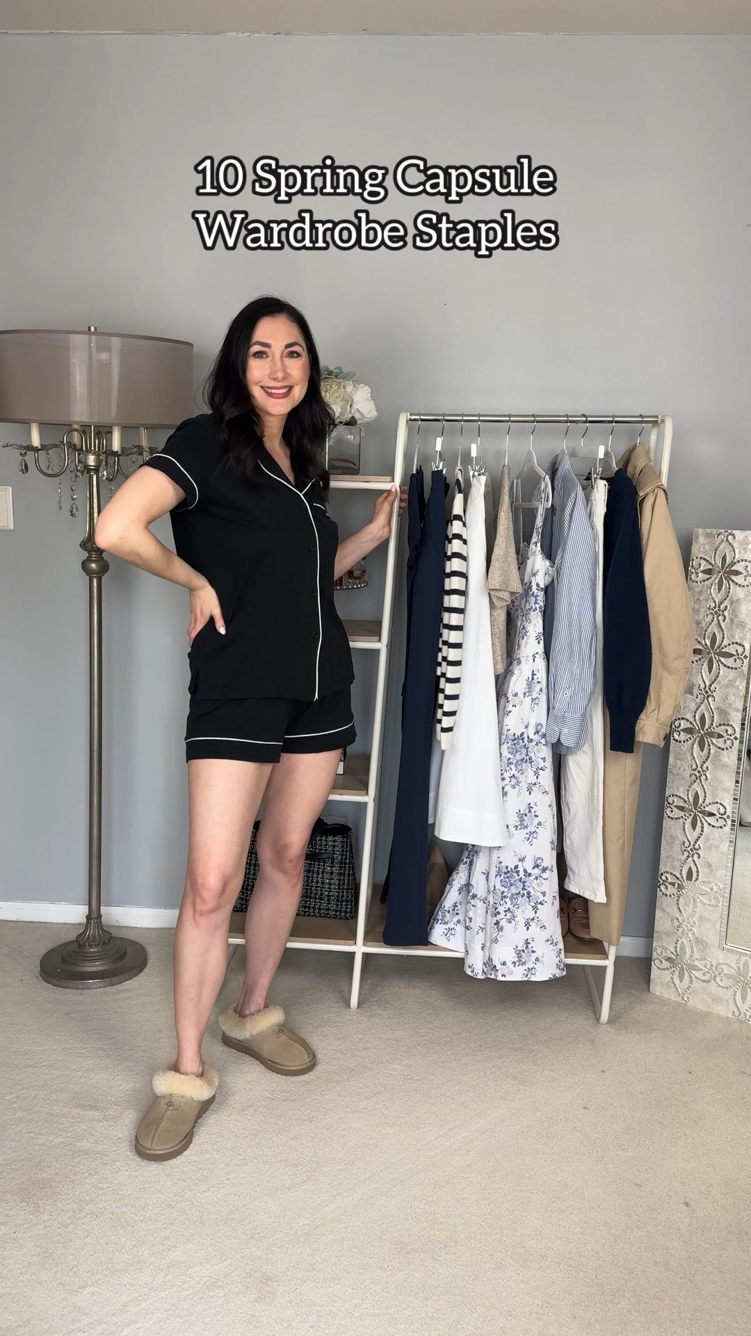 Spring capsule wardrobe💙 

Here are the 10 items I included:

Solid color top 
Navy Pants
Striped sweater/cardigan
White maxi skirt 
Light weight sweater
Floral dress 
Cashmere sweater
Collared button up
White jeans/pants
Trench coat 

#springoutfits #capsulewardrobe #springstyle #wardrobeessentials 






#LTKgrwm #LTKSeasonal #LTKSaleAlert