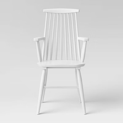 Harwich Wood Arm Dining Chair - Threshold™ | Target