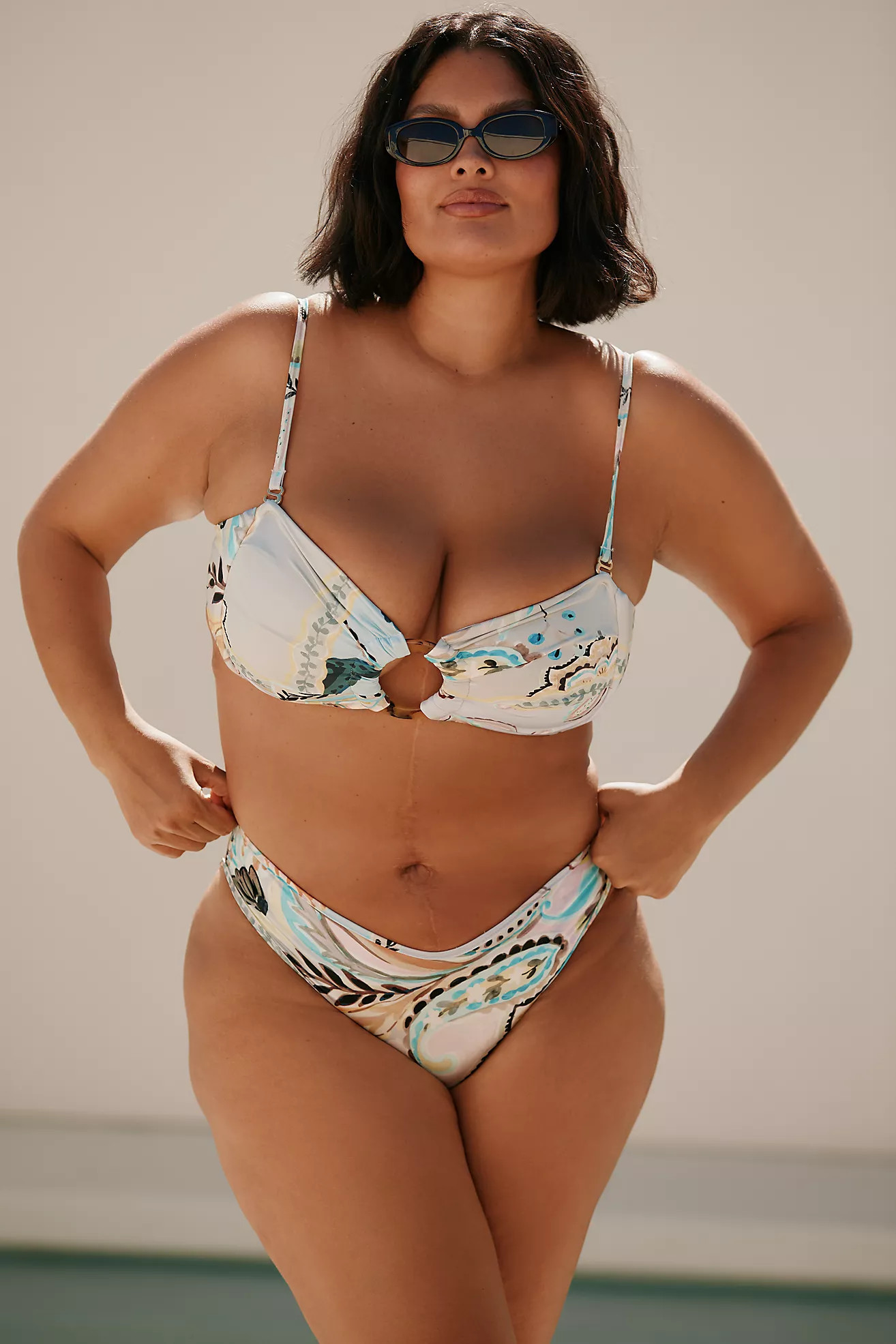 Montce St. Barth's Plus Floral Bikini Bottoms | Anthropologie (US)