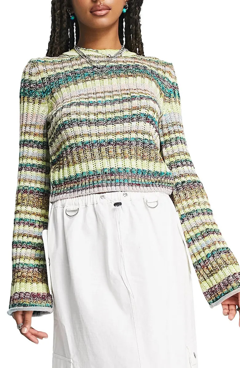 ASOS DESIGN Stripe Crewneck Sweater | Nordstrom | Nordstrom