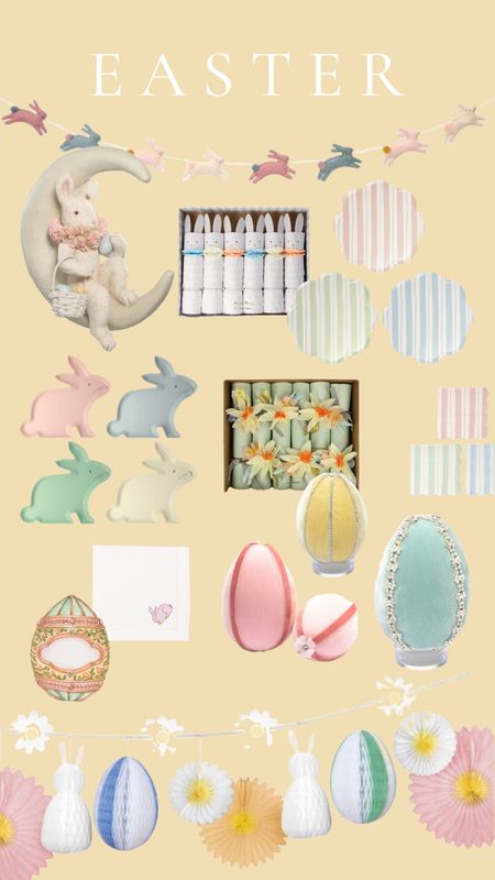 Easter decor and tablescape details for littles and more 🐣 #easter #spring 

#LTKSeasonal