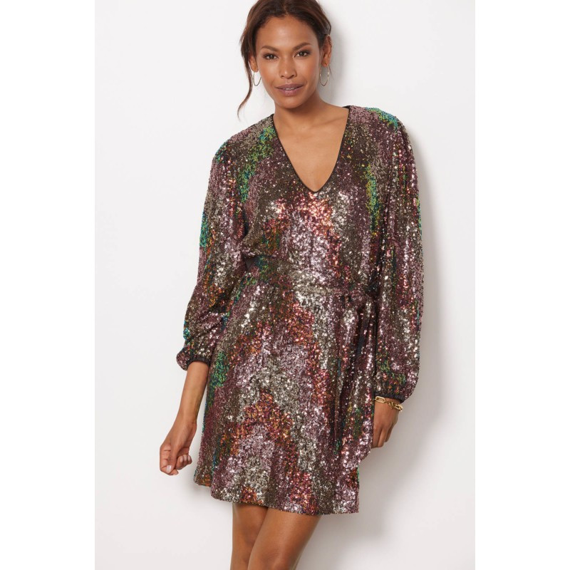 EVEREVE Georgia Sequin Party Dress | EVEREVE | Evereve