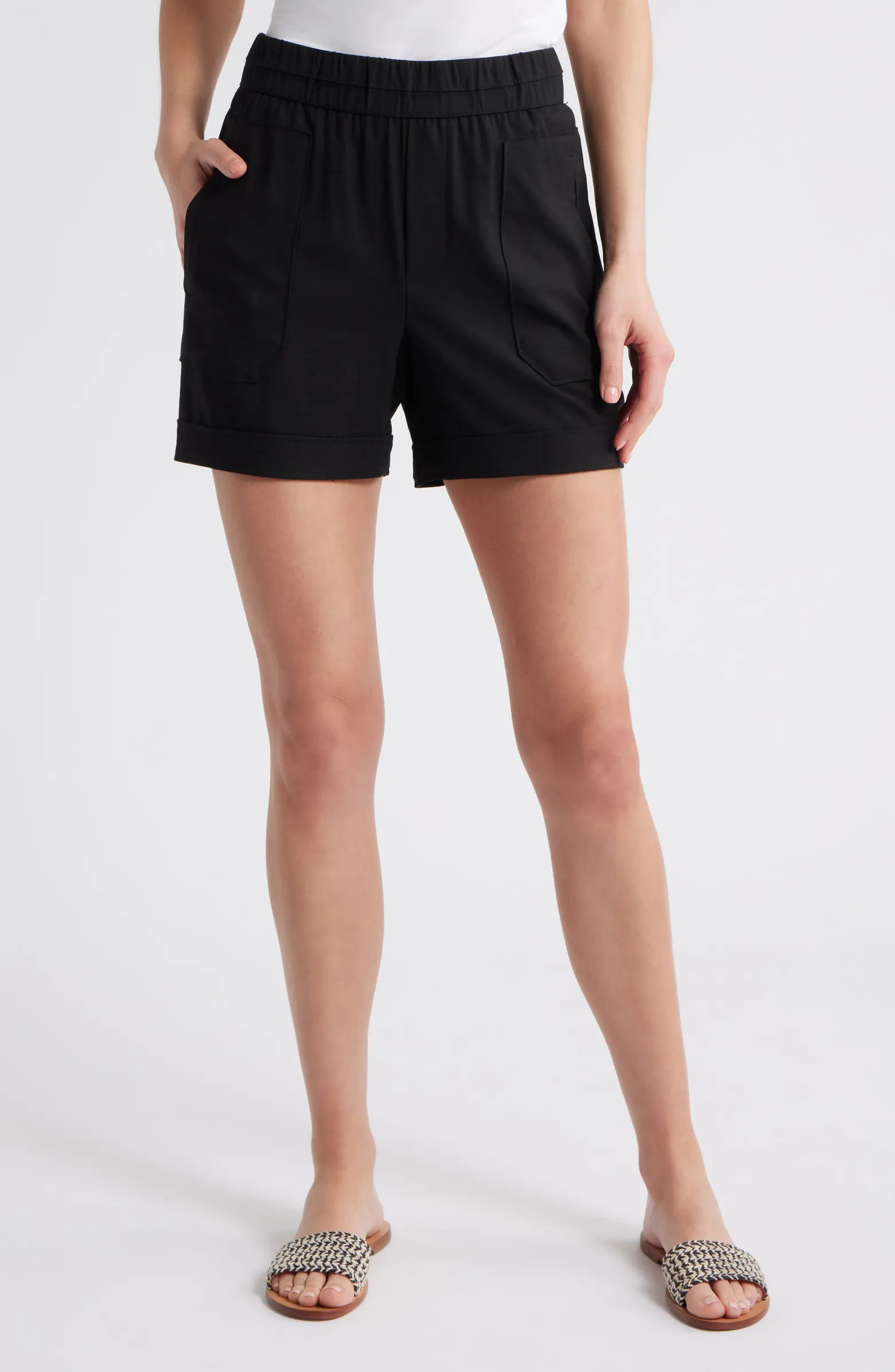 Skyrise Patch Pocket Shorts | Nordstrom