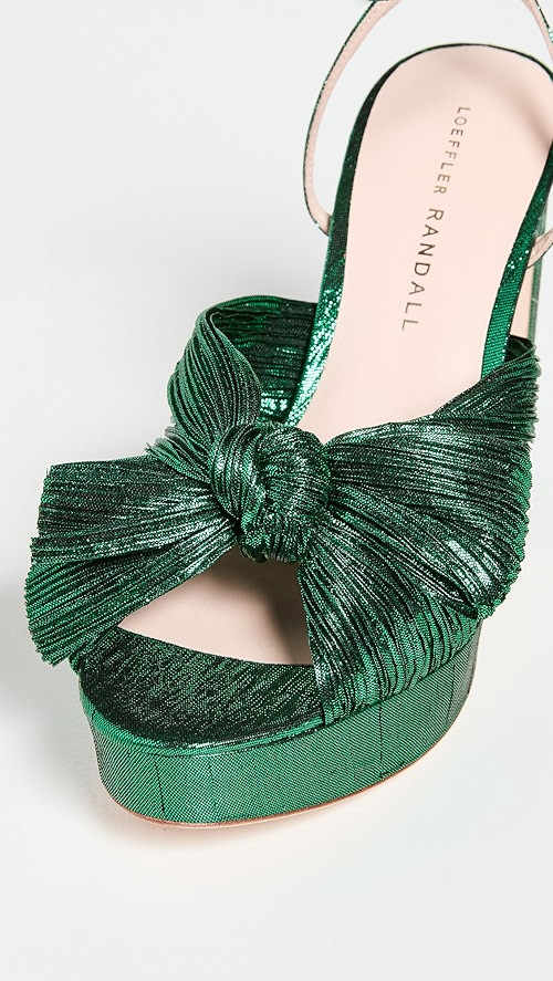 Loeffler Randall Pleated Platform Sandals | SHOPBOP | Shopbop