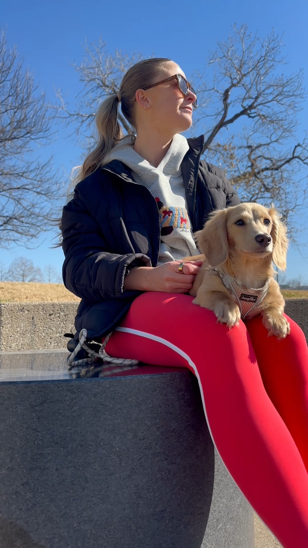 walking fit, Valentine’s Day workout set, v day, activewear, dachshund lover, dachshund sweatshirt, winter puffer 🥰

#LTKValentine #LTKActive #LTKootd