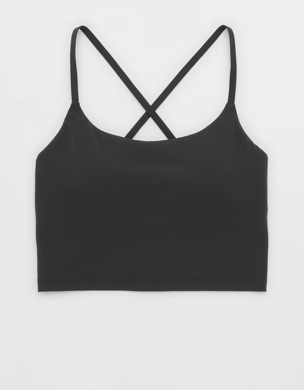 OFFLINE By Aerie Real Me Xtra Strappy Longline Sports Bra | Aerie