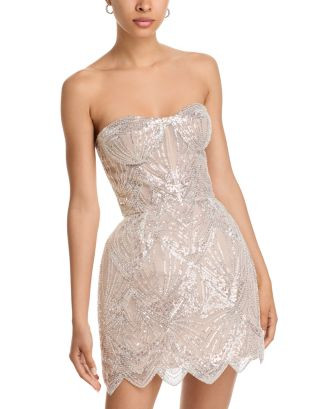 Giselle Blanc Mini Dress | Bloomingdale's (US)