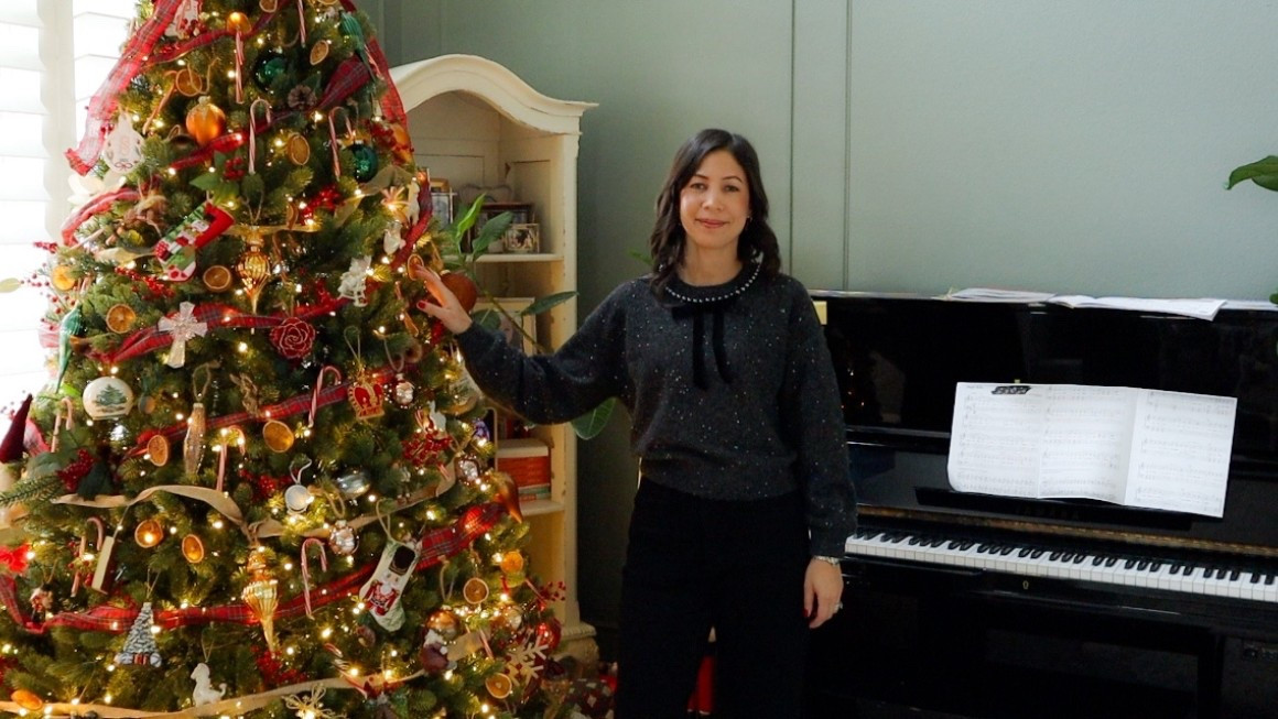 Deck the halls... and your wardrobe! I’ve added this beautiful Goelia sequin and beaded sweater as a Ten-Item Extra this season, and it’s been such a joy to wear. 🎁

With its black pearl details, velvet bow, and subtle shimmer, it strikes that perfect balance: festive but refined. It instantly elevates even the simplest outfit like these Quince Bella wide-leg jeans, which have quickly become a favorite. The silhouette is so flattering, and the stretch makes them perfect for cozy gatherings at home or a last-minute holiday outing.
This pairing has been ideal for those “in-between” moments—when I want to feel pulled together without going over the top. Just add a red lip, a polished low bun, and you’re ready for anything the season brings.

Would you add a sparkly piece like this to your winter wardrobe? I’d love to hear your thoughts!

#TenItemWardrobe #DailyConnoisseurStyle #HolidayStyle 


#LTKGiftGuide #LTKHoliday #LTKFindsUnder100
