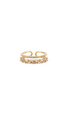 BRACHA Clara Baguette Ring in Gold from Revolve.com | Revolve Clothing (Global)