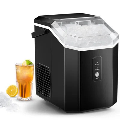 33 Lb. Daily Production Nugget Clear Ice Portable Ice Maker, Countertop Ice Maker Machine With Self-Cleaning Function | Wayfair North America