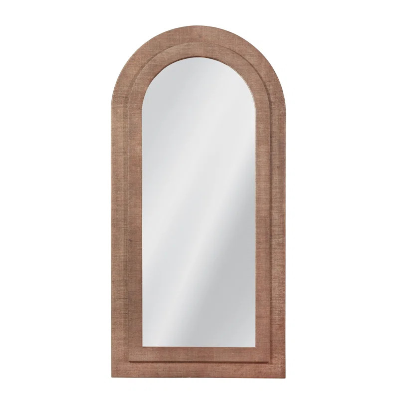 Haven Rattan Arch Floor Mirror | Wayfair North America