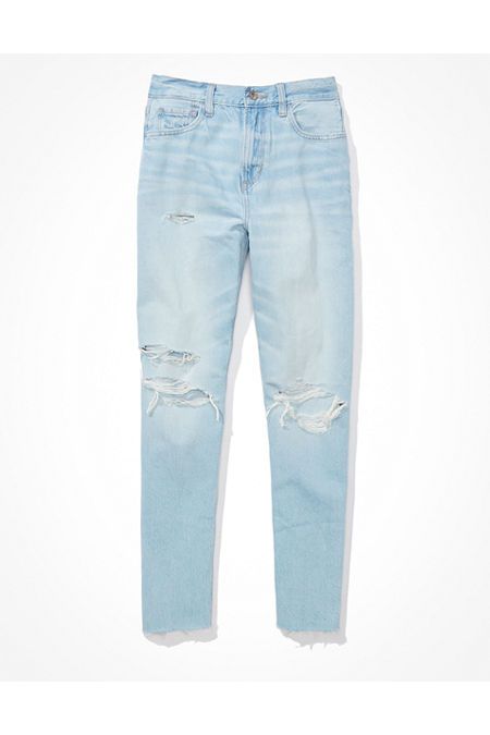 AE x The Jeans Redesign Ripped Mom Jean | American Eagle Outfitters (US & CA)