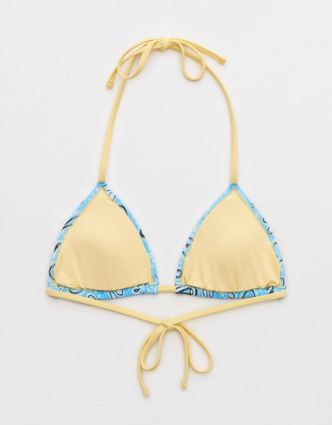Aerie | Smiley® String Triangle Bikini Top | Aerie