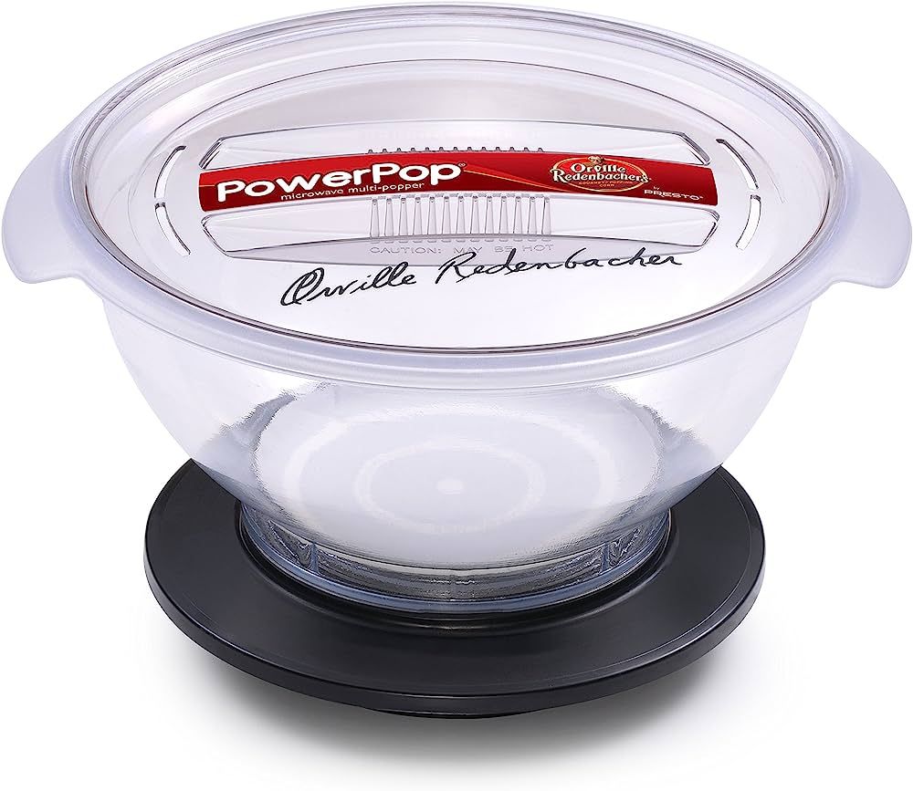 Presto 04830 PowerPop Microwave Multi-Popper, Black | Amazon (US)