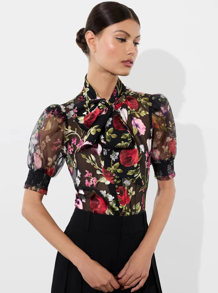 BRENTLEY BLOUSE | Alice + Olivia