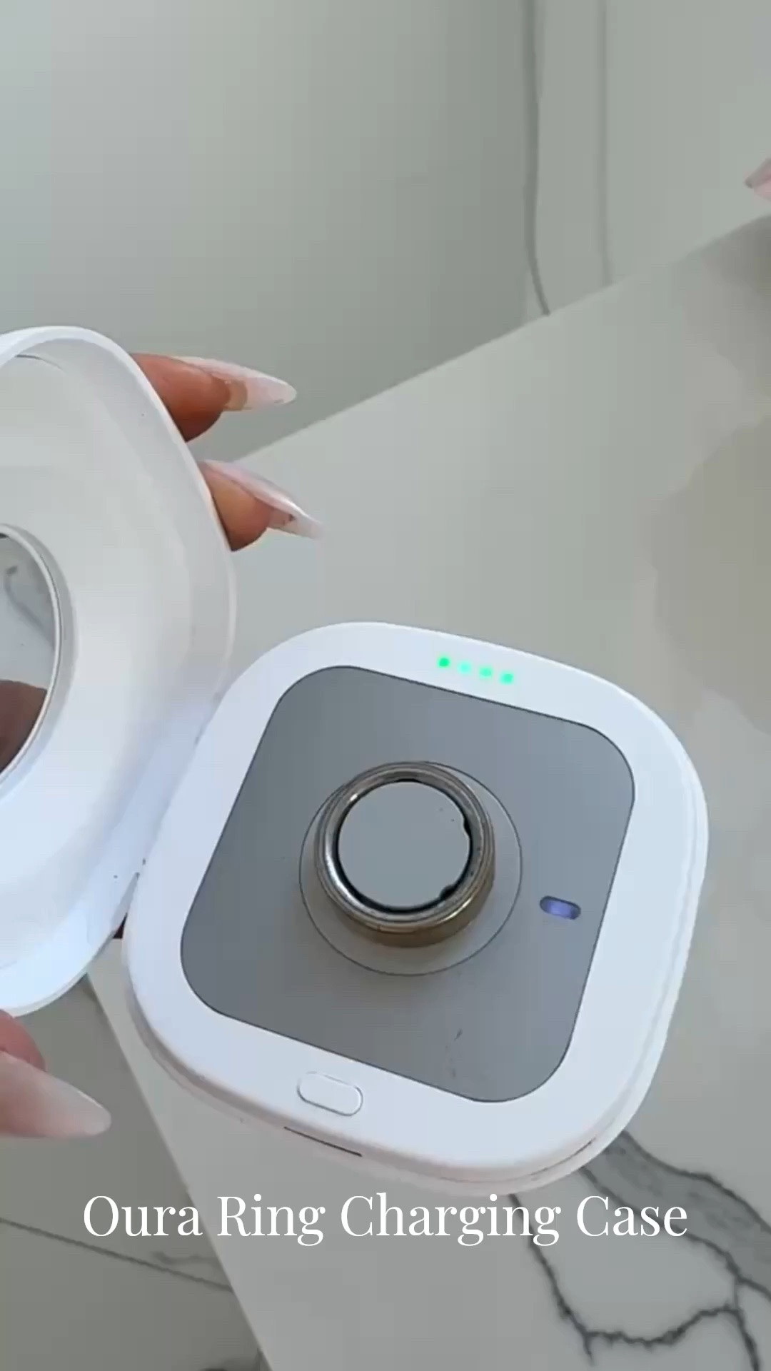 This portable Oura ring charging case has been a game changer! AND! It’s 20% off today for Prime Day! Sale ends tonight 10/7!! 

Amazon finds, Amazon Prime Day, Prime Day Deals, Oura ring, Oura ring case, Oura ring charger, Travel, Emily Ann Gemma