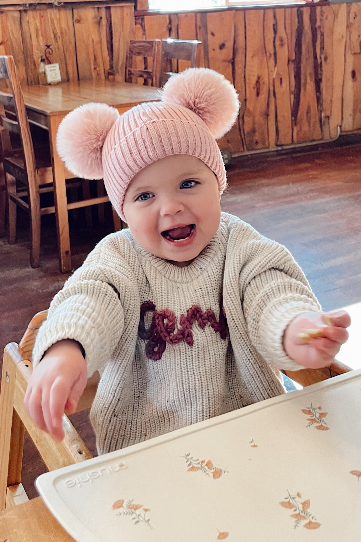 Personalized baby sweater 
Baby beanie 
Etsy finds 
Baby eating mat
Amazon finds 

#LTKbaby #LTKkids #LTKfamily