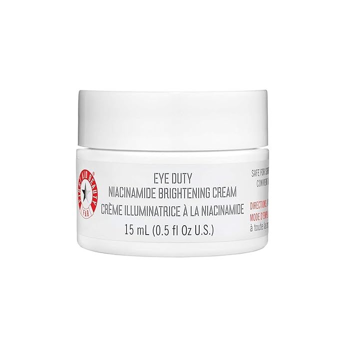 First Aid Beauty Eye Duty Niacinamide Brightening Cream, Illuminating Eye Cream for Dark Circles ... | Amazon (US)