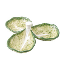 KXZ Green Cabbage Serving Bowl Set of 3 for Kitchen - Extra Large 60oz, 16oz, 5oz Nesting Mixing ... | Amazon (US)