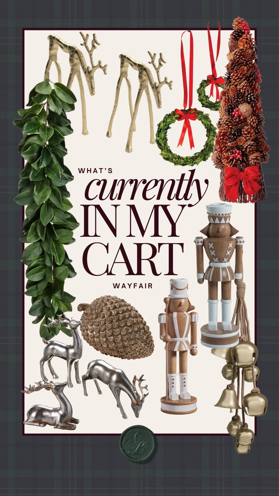 🎄 Holiday cart loading.
All the cozy charm and a little bit of sparkle — from classic nutcrackers and metallic reindeer to festive greenery and bells that feel perfectly timeless. These pieces make every corner feel merry and bright.🤍

#AmazonHome #AmazonFinds #AmazonFavorites #AmazonMostLoved #HomeFavorites #HolidayDecor #AmazonMustHaves 
#LTKStyleTip



#LTKHome #LTKHoliday #LTKSeasonal