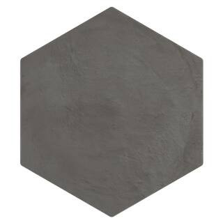 Ivy Hill Tile Dash Charcoal Black 8.5 in. x 9.84 in. Matte Hexagon Porcelain Floor and Wall Tile (12.66 sq. ft./Case) | The Home Depot