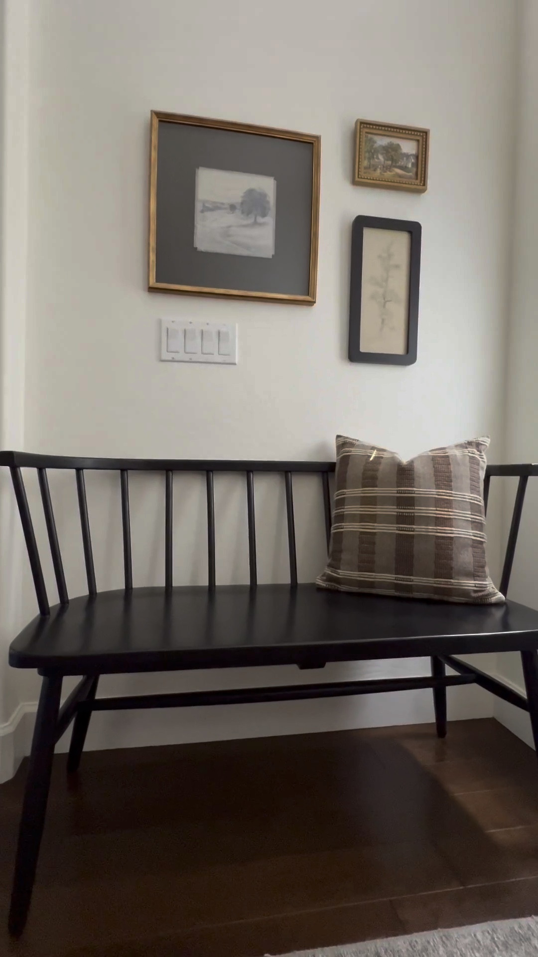 I changed out my small entryway- adding new artwork to the wall and a cute throw pillow to the bench. Get this look with finds from the Hearth & Hand collection at Target! gallery wall, bench, throw pillow, artwork, framed art, wall decor, landscape art, vintage, Hearth & Hand, Magnolia, modern organic, modern farmhouse, cottage, #LTKFind#LTKFindsUnder100
#LTKSpringSale

#LTKHome #LTKSeasonal