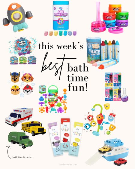 Coolest bath toys for kids! We found a few bath time favorites your kid will love! 🛁🫧

#LTKbaby #LTKkids #LTKfindsunder50