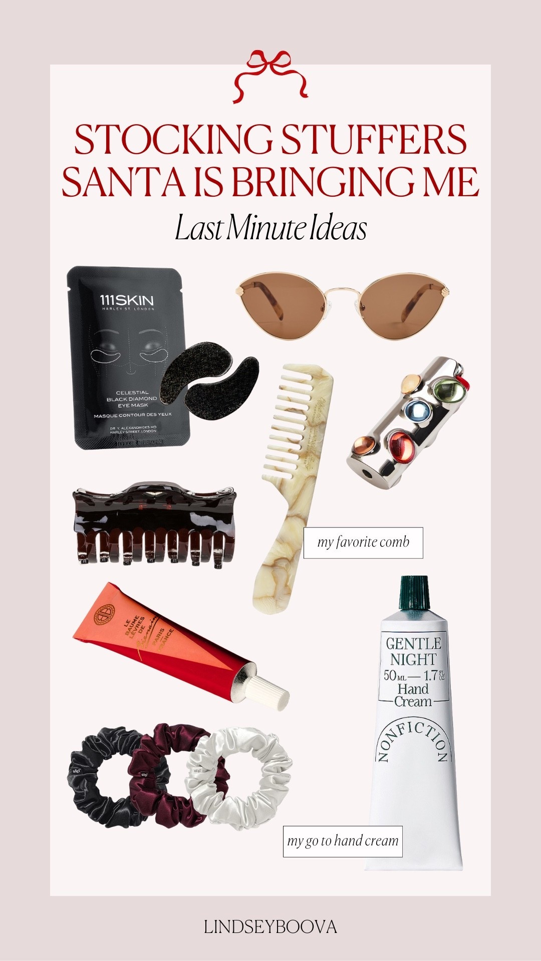 Stocking stuffers id like Santa to leave for me 

#LTKHoliday #LTKGiftGuide #LTKFindsUnder100
