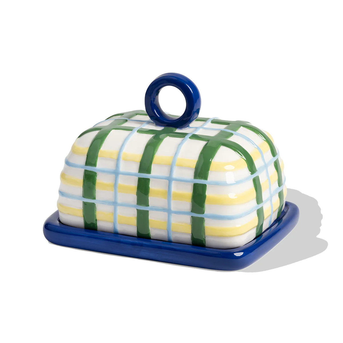Plaid Butter Dish | Not Another Bill