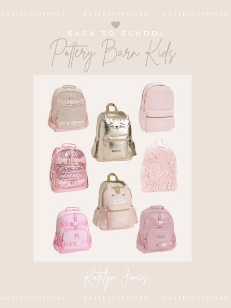 Pottery Barn Kids Backpacks for Back to School 🎀 

#LTKfamily #LTKBacktoSchool #LTKkids