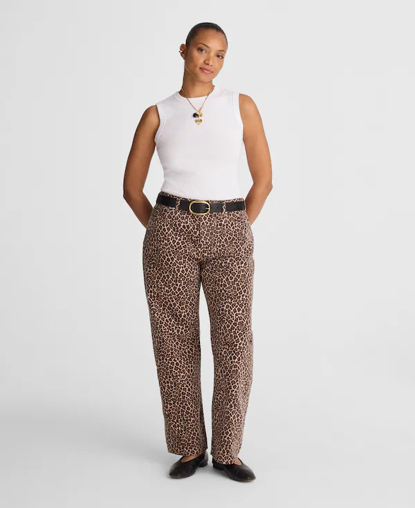 The Curvy Darted Barrel-Leg Jean | Madewell