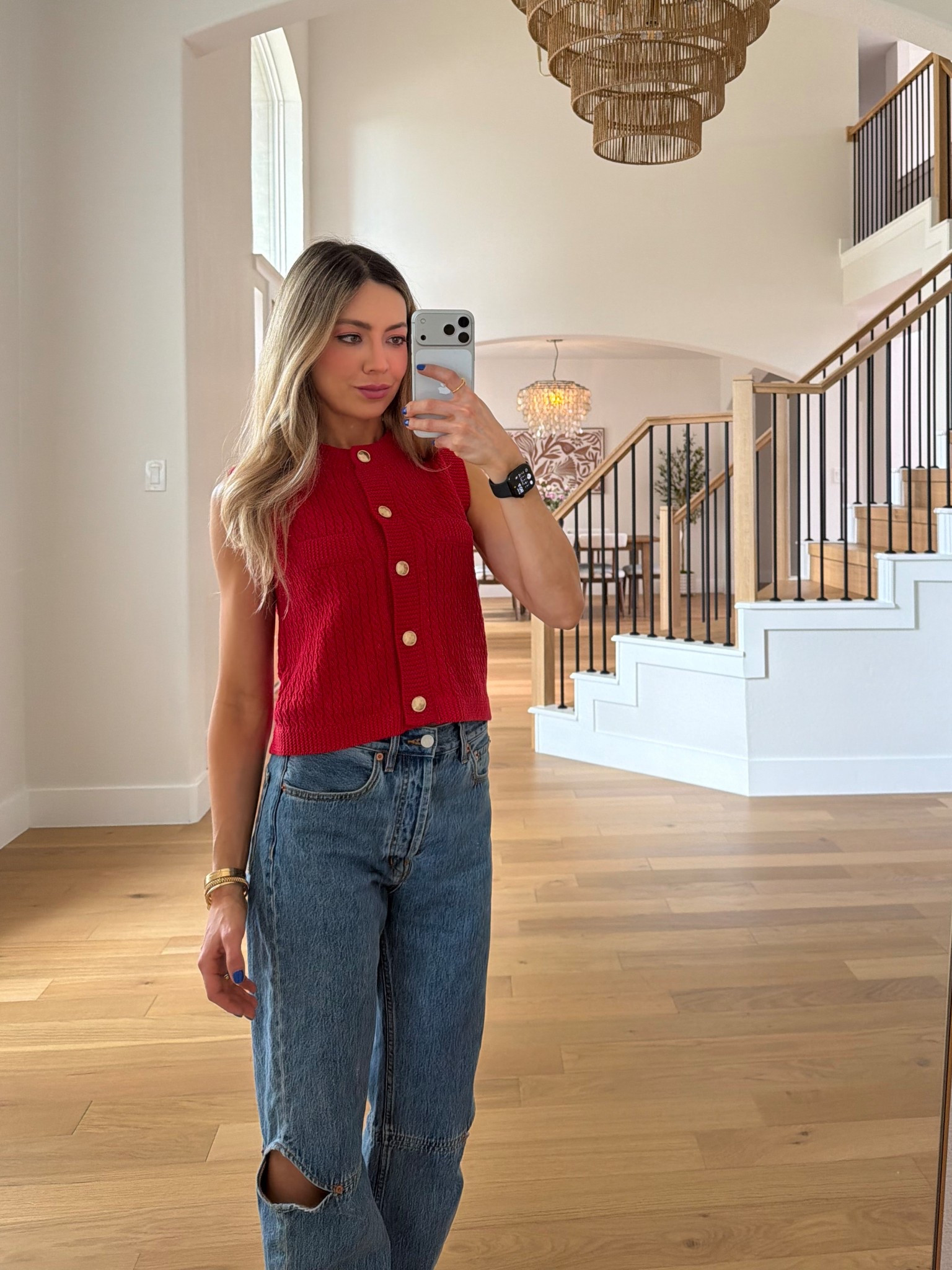 Jeans - TTS. One of my favorite pairs, I’ve had them for 2 years and still wear them all the time. Top is sadly sold out 

#LTKootd #LTKgrwm #LTKmomlife