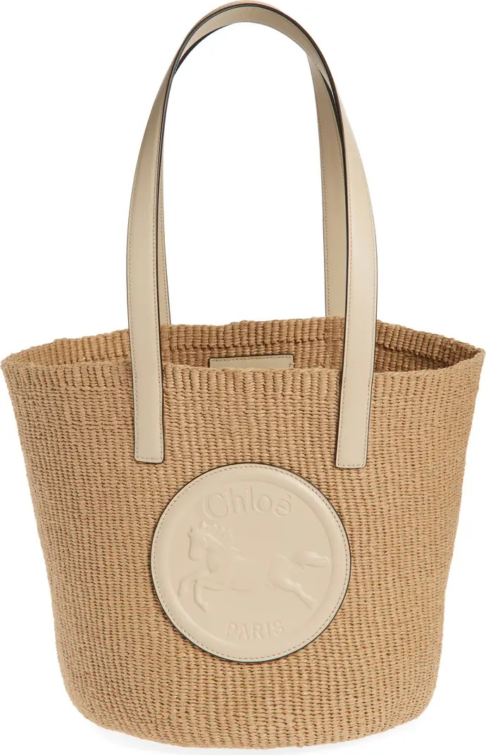 Large Horse Medal Basket Bag | Nordstrom