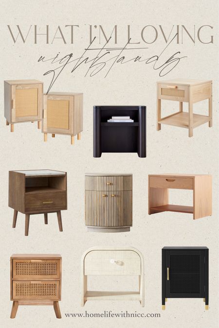 What I'm shopping right now! Nightstands and side tables. Here some of my curated pick! Modern and sleek tables to inspire your space!
#nightstands #sidetables

#LTKstyletip #LTKhome #LTKFind