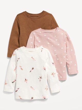 3-Pack Unisex  Long-Sleeve T-Shirt for Toddler | Old Navy (US)