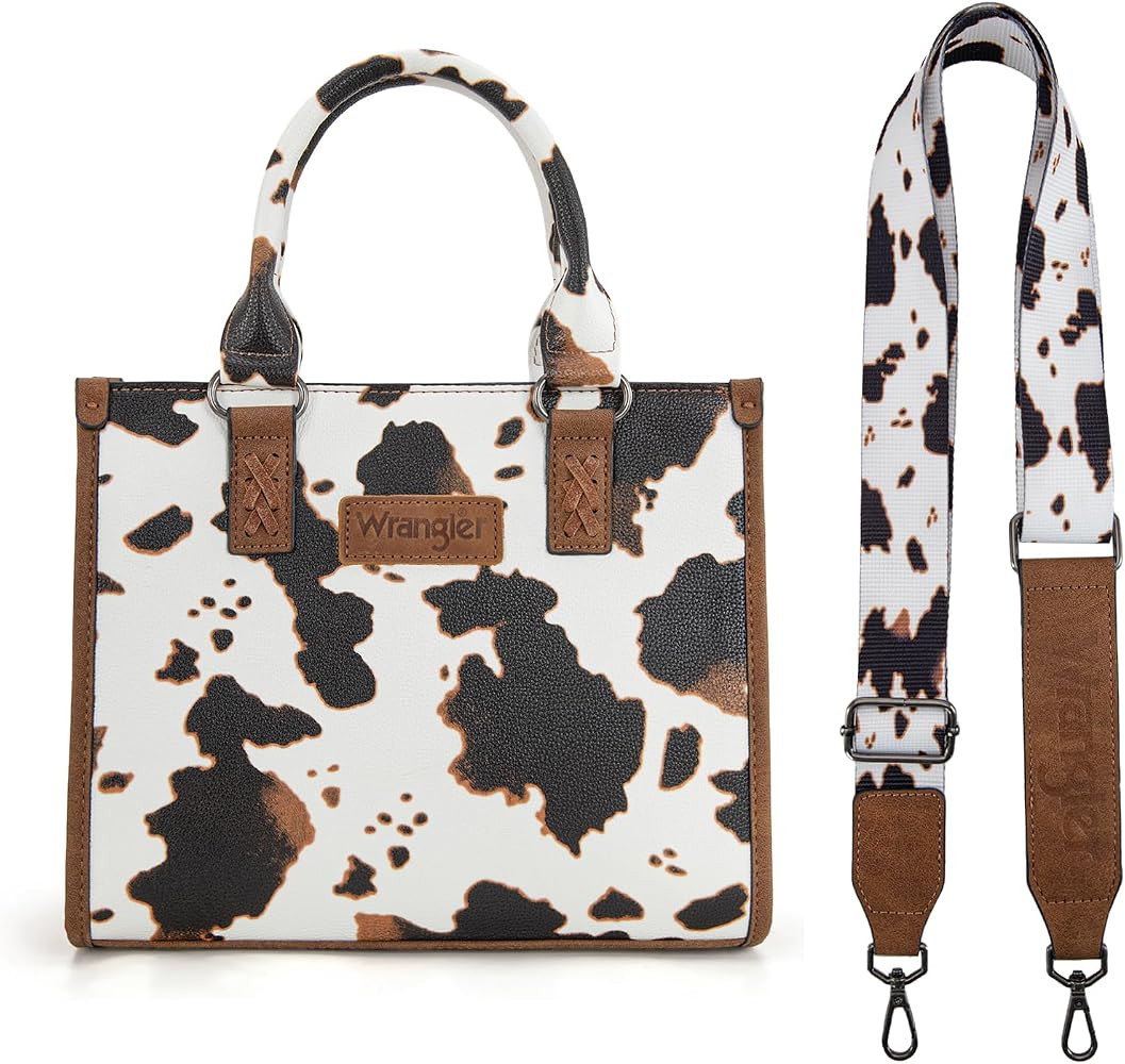 Montana West Wrangler Tote Bag for Women Aztec Western Retro Purse Top Handle Handbags | Amazon (US)