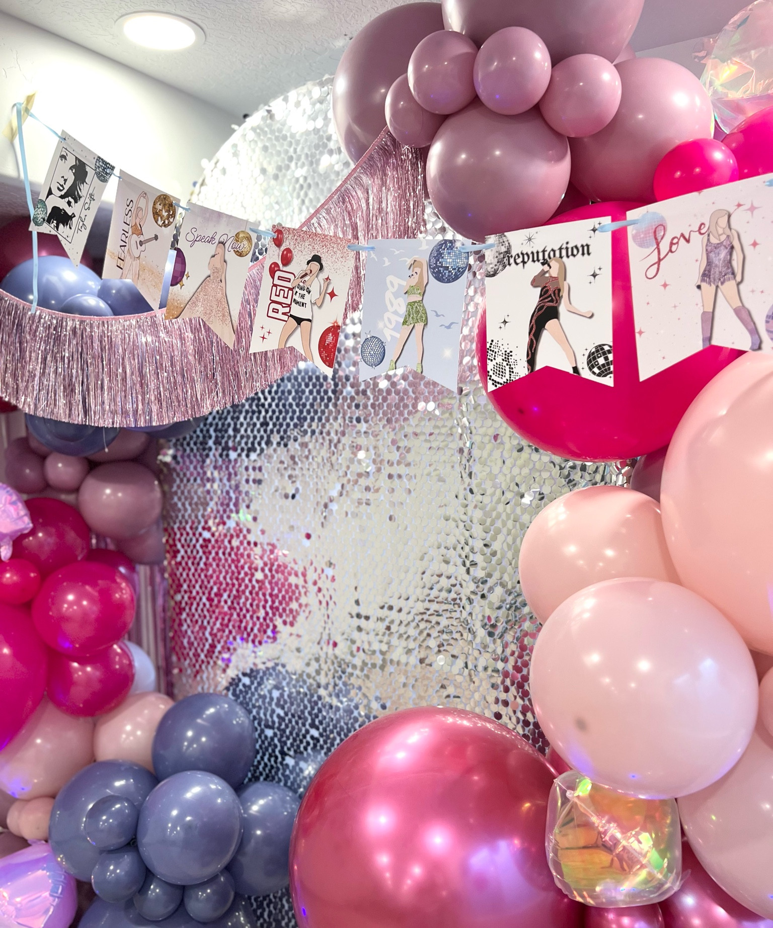 The cutest printable Taylor Swift Eras banner we used at Jenna’s Bejeweled party! 🥰🫶🏻

#LTKparties